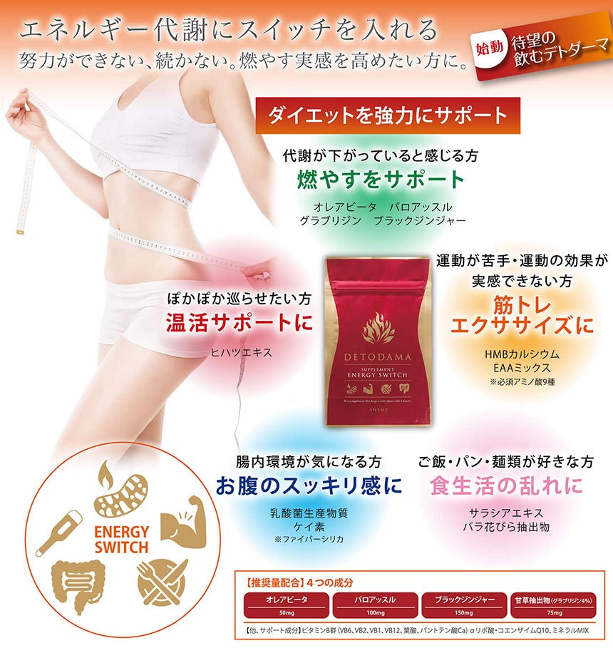 デトダーマスイッチ